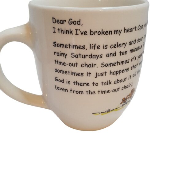 Dear God I think I've Broken My Heart. Can you fix it? Coffee Mug Annie Timeout - Picture 4 of 7